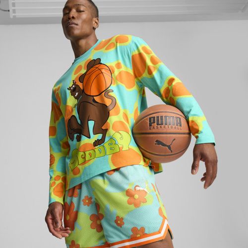 PUMA x SCOOBY-DOO Men's Long Sleeve Top in Green