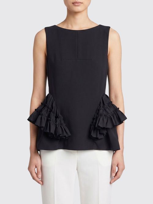 Top Woman color Black