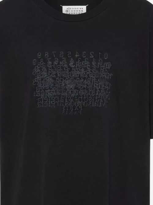 Cotton T-Shirt — Black