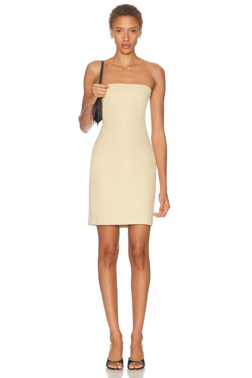 ALFIE KLEID in Sand - Cream. L also in M