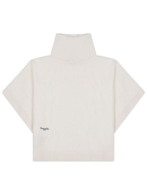 White Knitted Turtle Neck Sweater