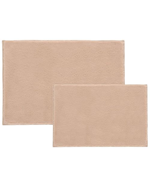 2pc Plush Bath Mat Set