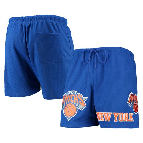 Men's Royal New York Knicks Mesh Capsule Shorts
