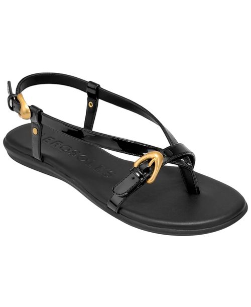 Women's Iride Flat Sandal - Black