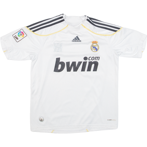 ADIDAS FC Real Madrid Boys Football Shirt Jersey White 13-14Y