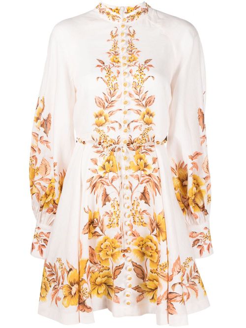Vacay floral minidress - Pink