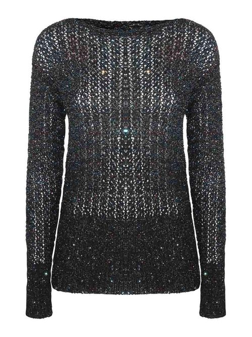 Dark blue knitwear