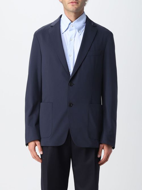Jacket Men color Blue
