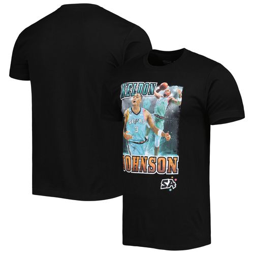 Unisex Keldon Johnson Black San Antonio Spurs City Edition Double Double Player T-Shirt