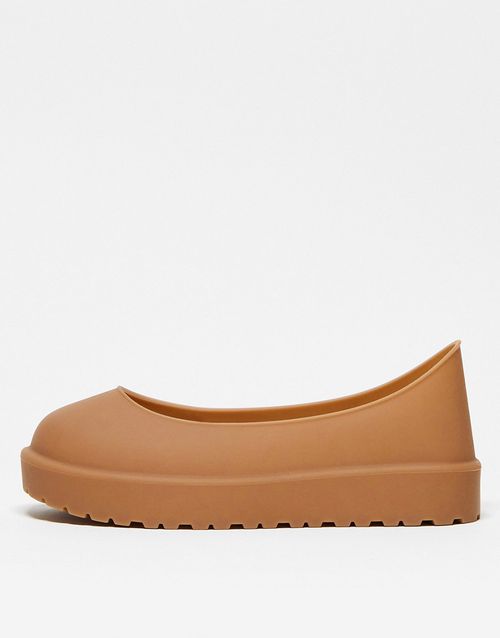 Boot guards in tan-Brown