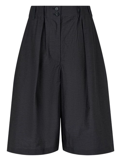 STUDIO TOMBOY pleated wide-leg shorts - Grey