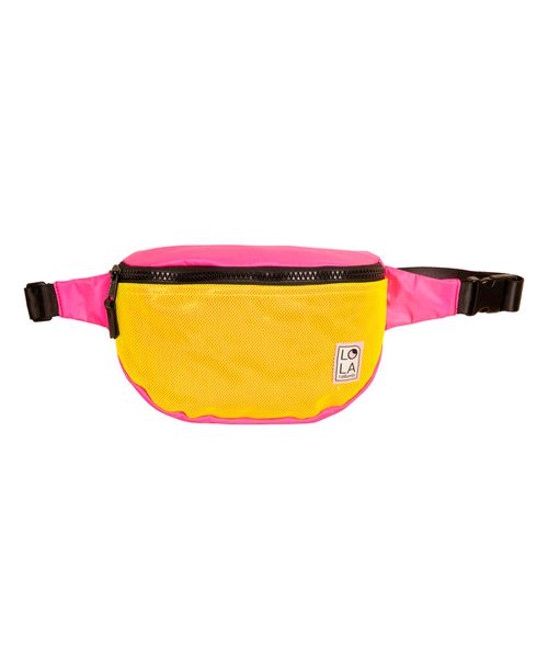 Women's Small Moonbeam Bum Bag - Multi Neon