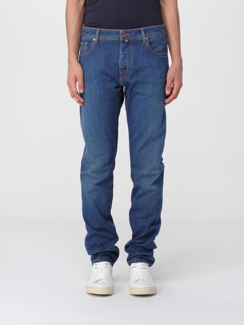 Jeans Men color Navy