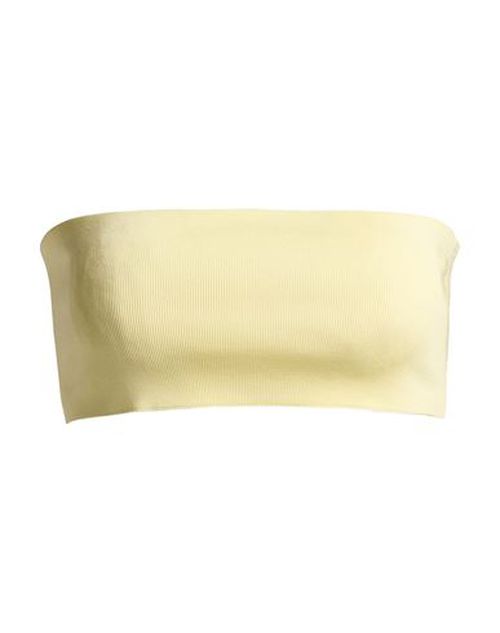 Fabiana Filippi Woman Top Pastel yellow Size M Viscose, Polyester