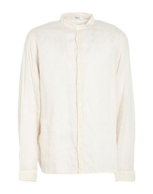 Man Shirt Beige Size XXL Linen