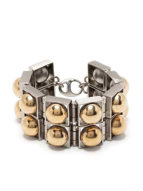 Chunky chain-link bracelet - Gold