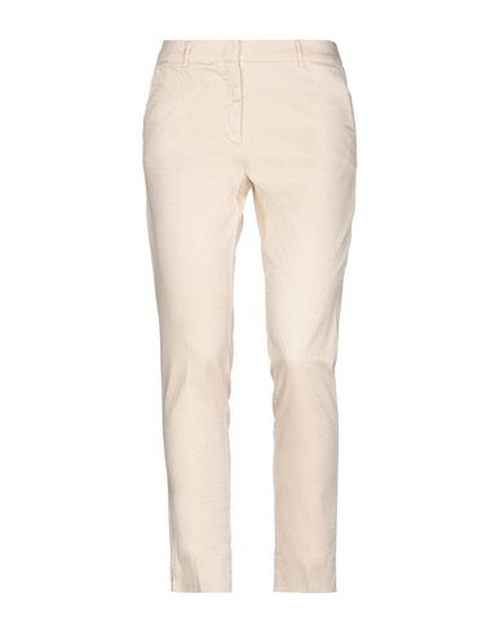 Rossopuro Woman Pants Sand Size 2 Cotton, Elastane