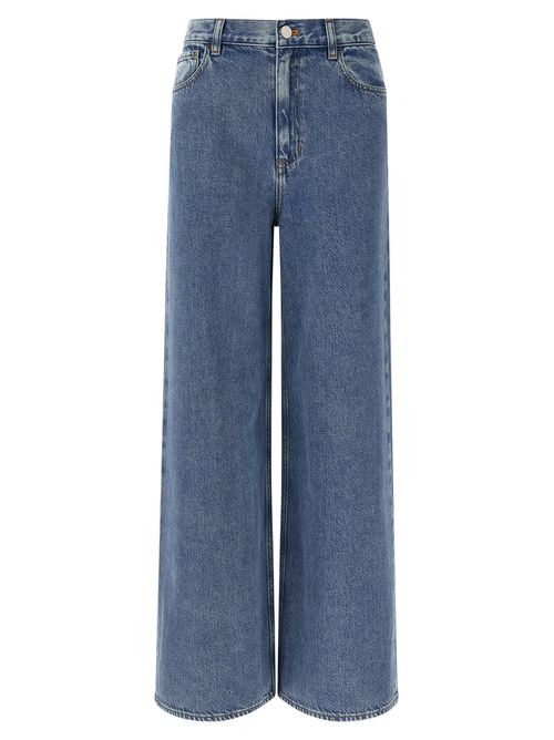 High-waisted Wide-leg Jeans