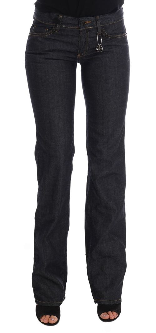 Cotton Classic Fit Jeans — Navy