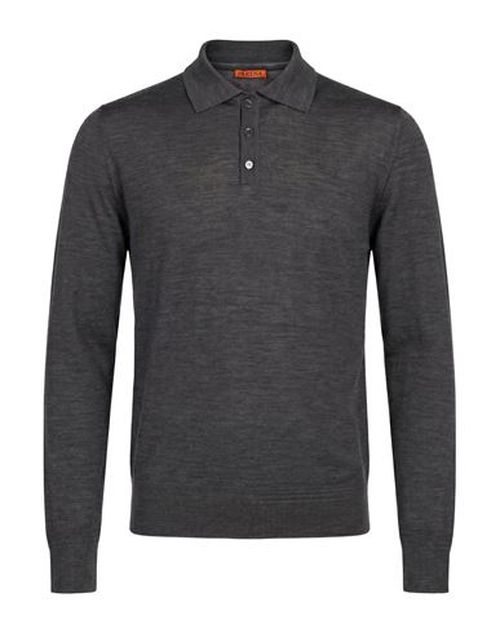 Man Sweater Grey Size M Merino Wool