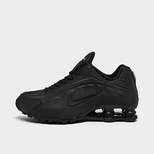 Women's Shox R4 Casual Shoes in Black-BLACK-MA