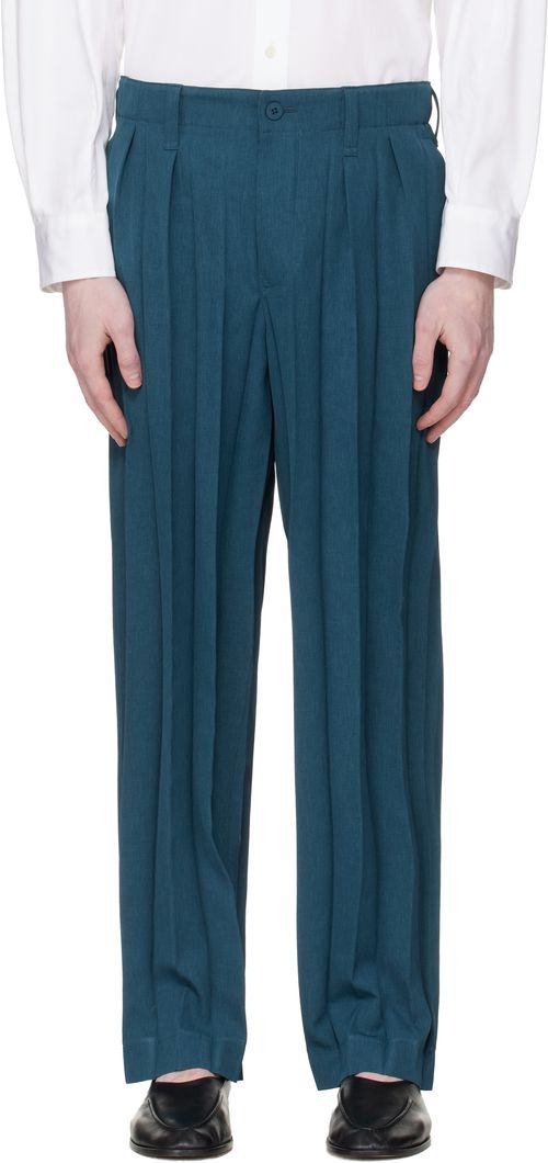 Navy Edge Ensemble Trousers