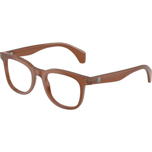 Moncler Unisex Moncler ME2023 3029 Monturas ópticas Acetato Marrón Transparente Pantos Norma
