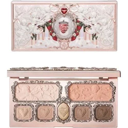 FlowerKnows - Strawberry Cupid Makeup Palette - 14g - 01 Honey Canele