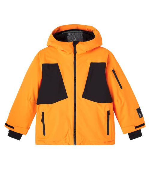 Alpine hooded ski jacket