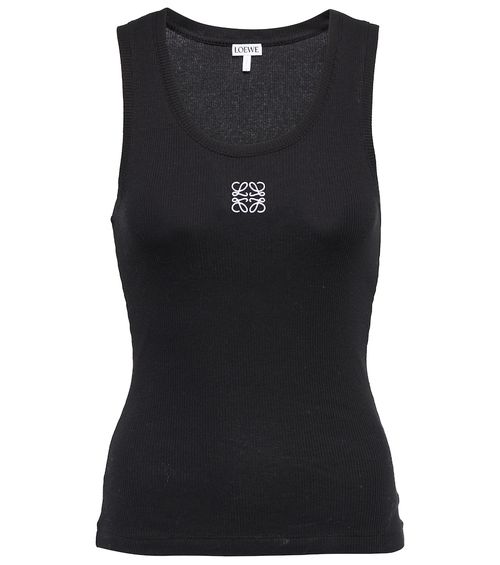 Loewe Anagram cotton-blend tank top