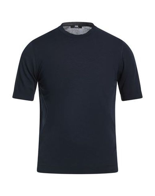 The Fine Essentials Man Sweater Midnight blue Size 36 Sea island cotton