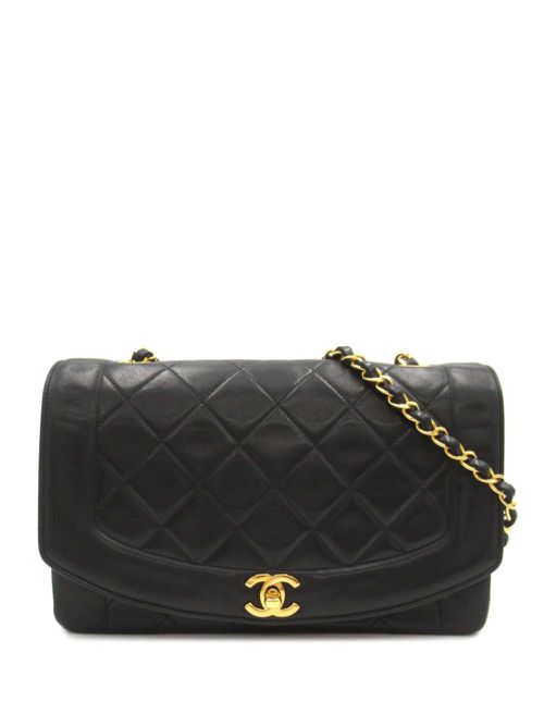 1991-1994 Diana shoulder bag - Black