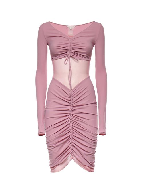 Ruched Ballet Mini Dress
