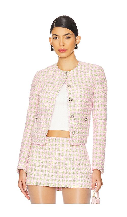 GUIZIO Wren Jacket in Pink. Größe XL. Also in L