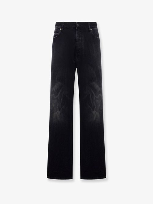 Black Denim Jeans — Black
