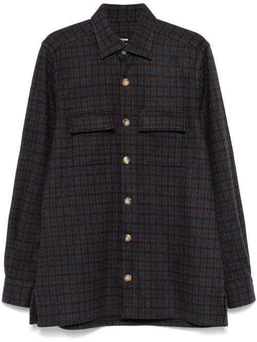 Flannel shirt - Brown