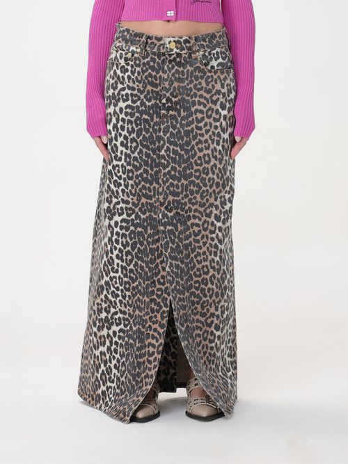 Skirt Woman color Brown