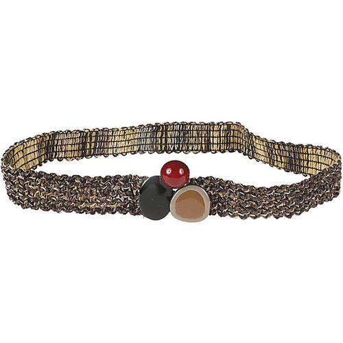 Exquisite J Raffia Belt
