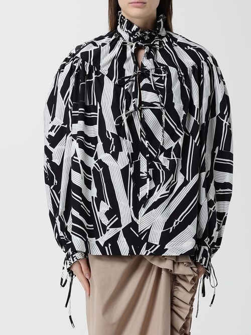 Top Woman color Black