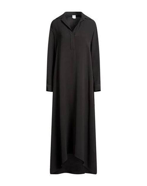 Woman Maxi dress Charcoal Size 4 Silk