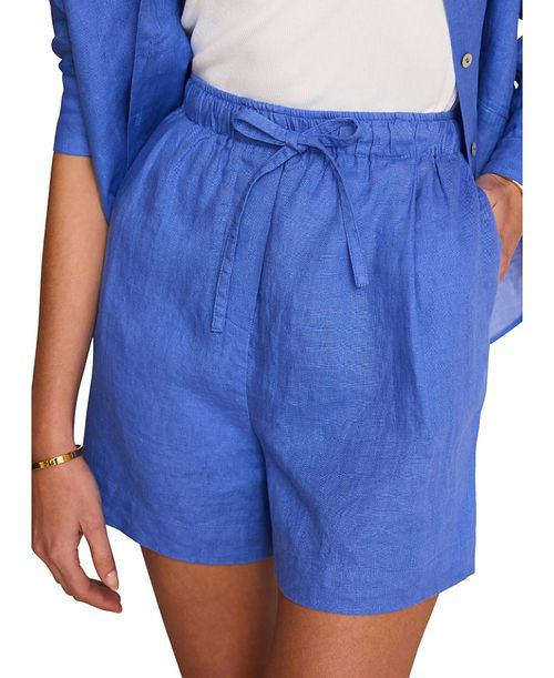 Women's Linen Drawstring Shorts