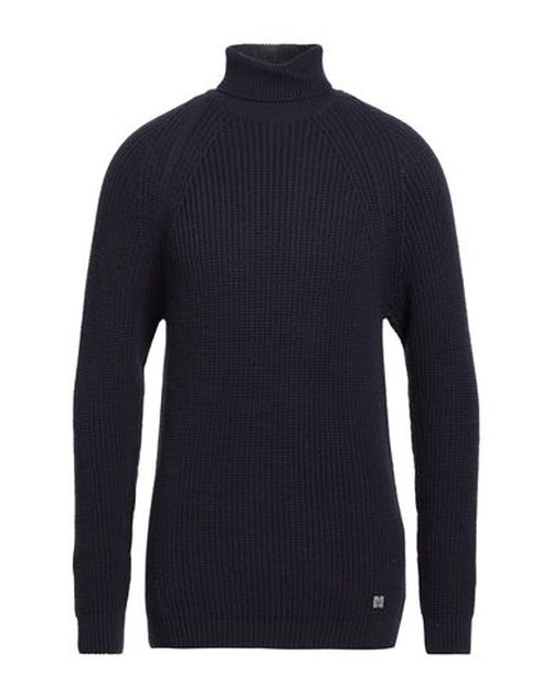 Bl.11 Block Eleven Man Turtleneck Navy Size XXL Acrylic