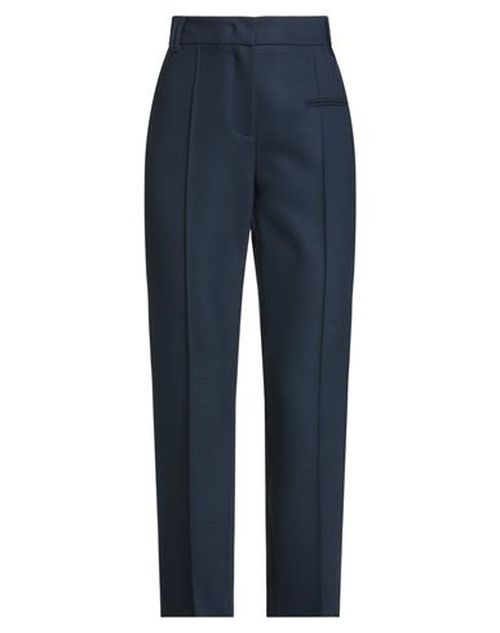 Woman Pants Navy Size 6 Polyester, Virgin Wool, Elastane