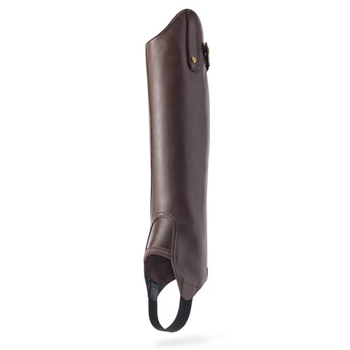 Heritage Contour Half Chap in Light Brown, Mid Height, Small Calf