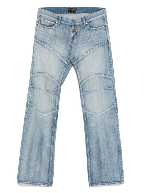 Balenciaga seam-detail jeans - Blue