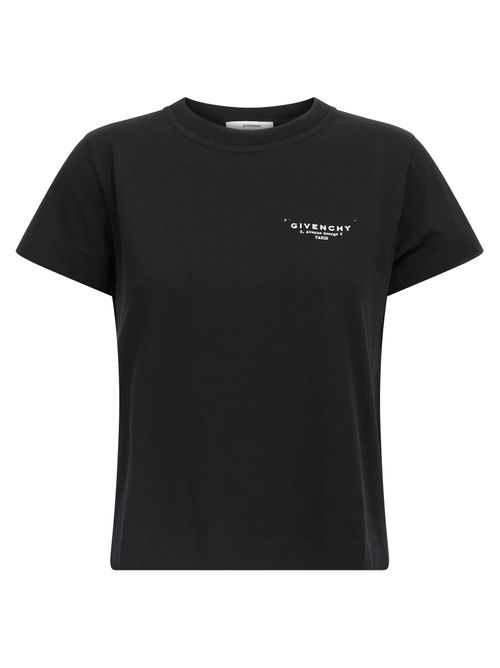Logo-Stamped Cotton T-Shirt — Black