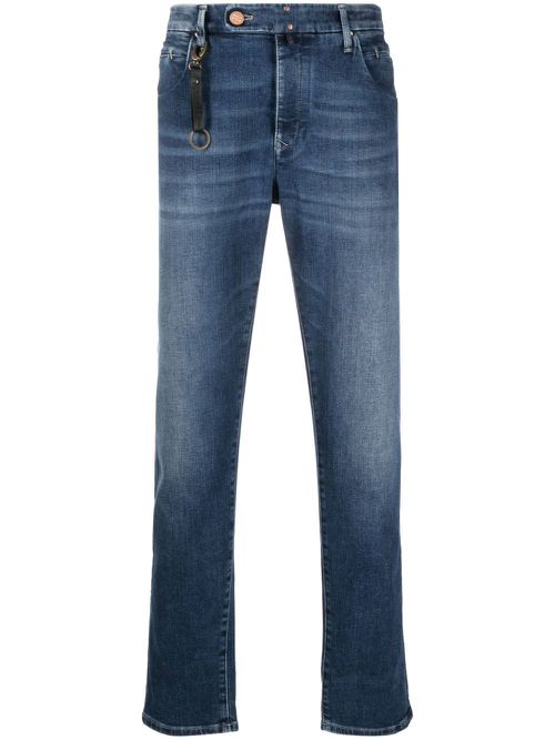 Straight-leg denim jeans - Blue