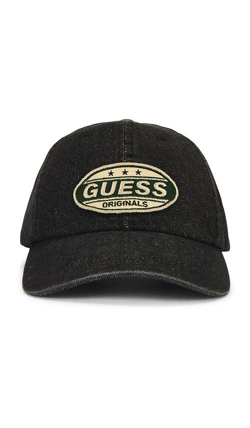 Guess Originals Vintage Fitted Hat in Black