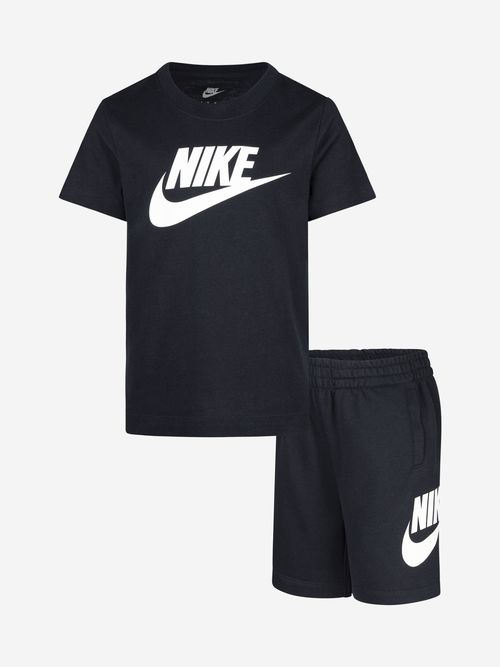 Kids Club T-Shirt and Shorts Set in Black