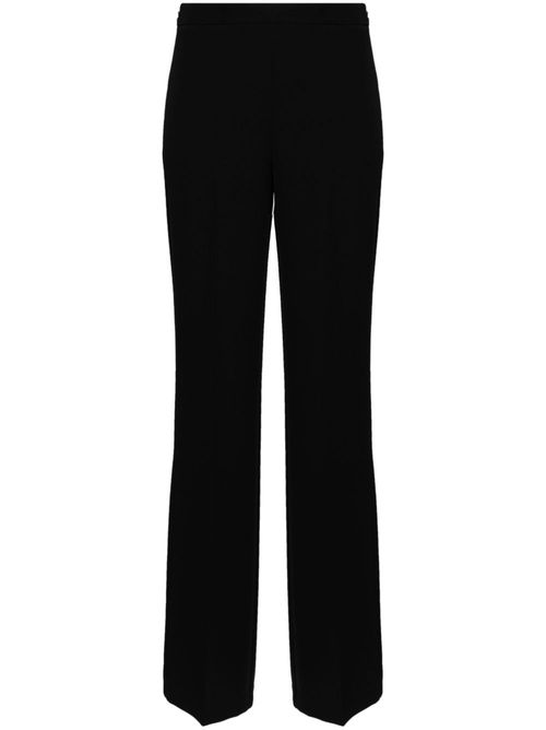 Straight tailored trousers - Black